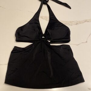 NWT Loft Black Bathing Suit Top